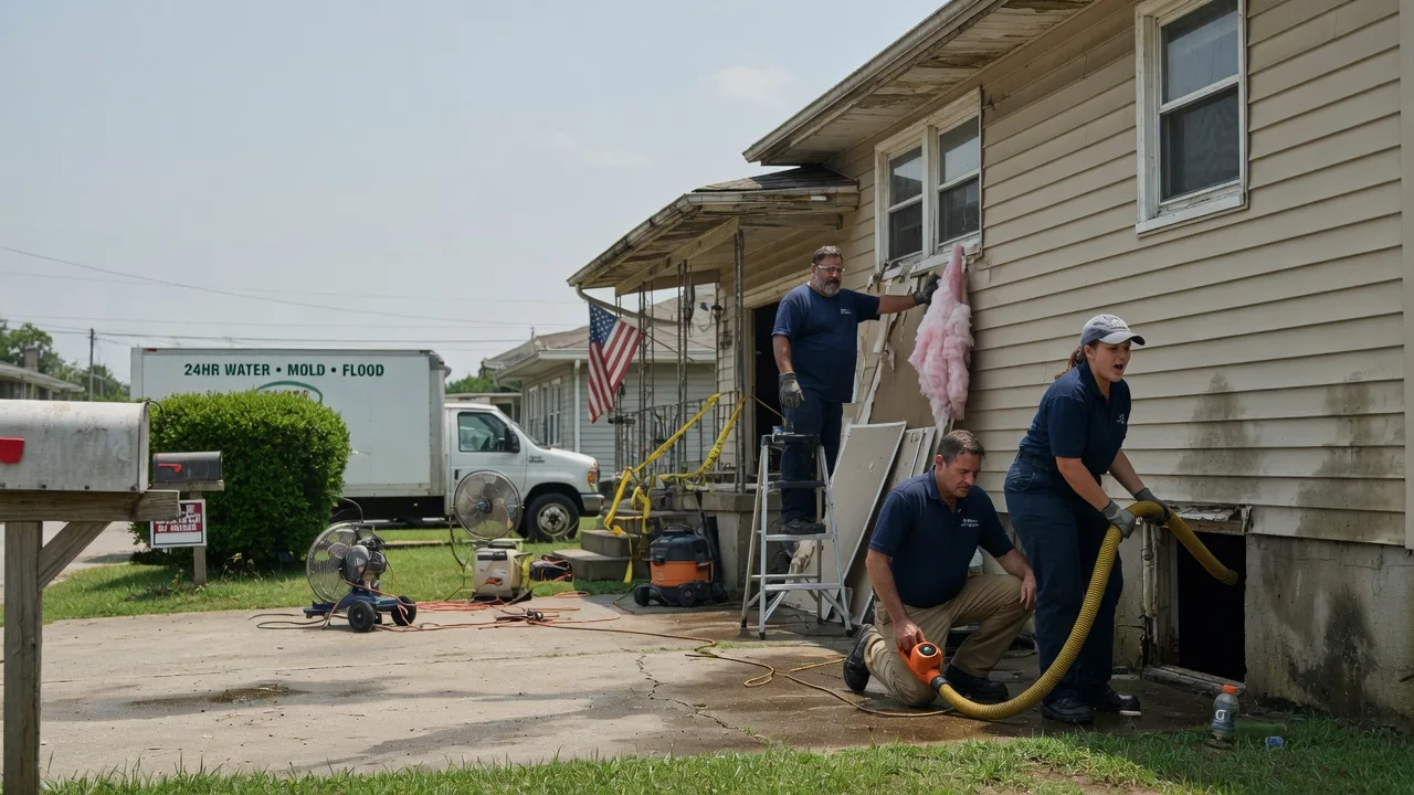 Water Damage Repair in Franklin, TX near me